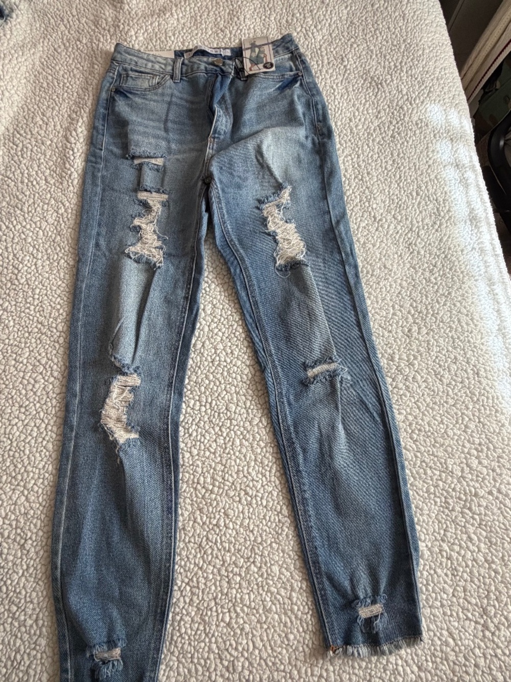 TINSELTOWN High-Rise Mom Jean-Size 11